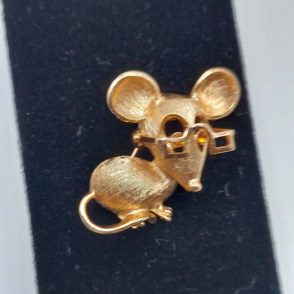 Avon Vintage Mouse w/movable Glasses,GC. - Picture 4 of 7